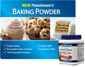 Fleischmann's Powder Powder Launch Splash Page