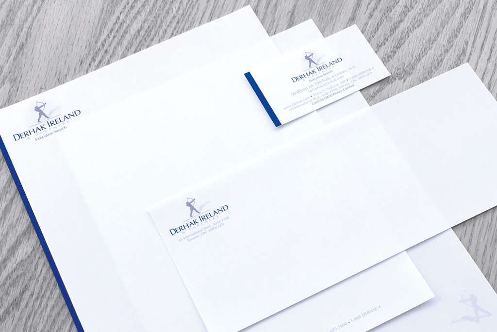 Derhak Ireland and Partners Stationery